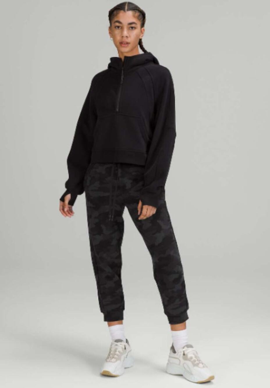 Lululemon Scuba High-Rise Joggers Heritage 365 Camo Deep Coal Multi